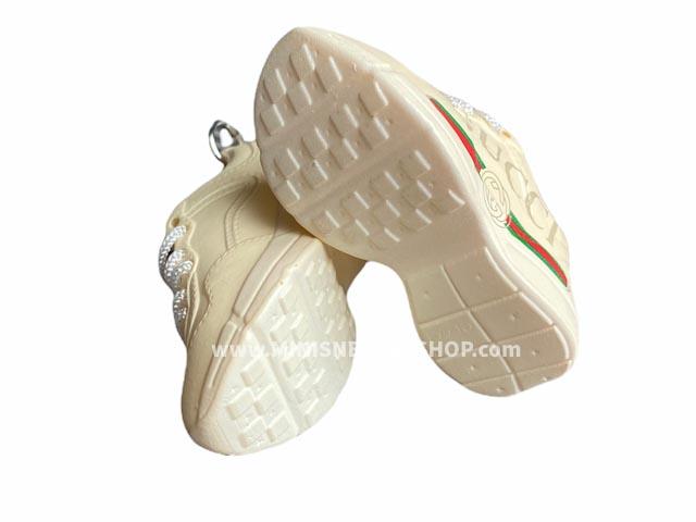 Mini Sneaker Keychains Gucci Beige - Sneakers Passion