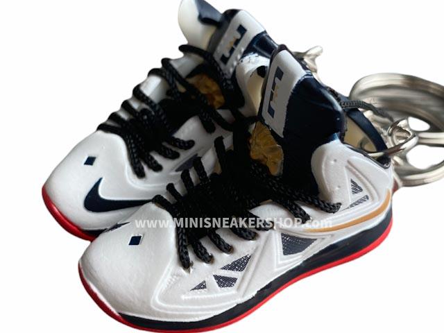 Mini sneaker keychain 3D Nike Lebron James Team USA - Sneakers Passion