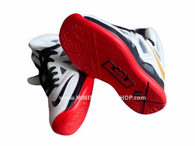 Mini sneaker keychain 3D Nike Lebron James Team USA - Sneakers Passion