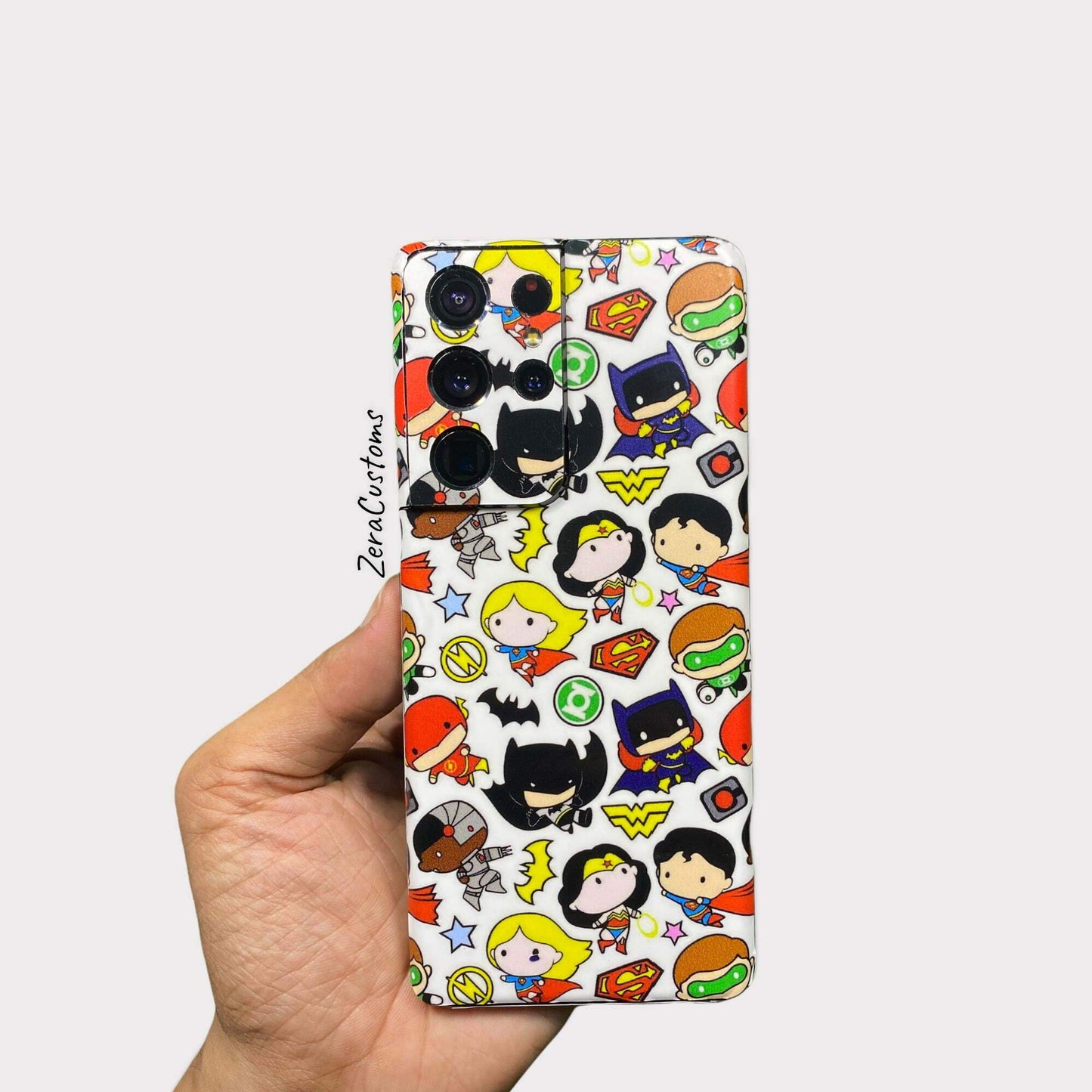 Mini Superheroes Mobile Skin and Wrap - All Brands & Models - Sneakers Passion