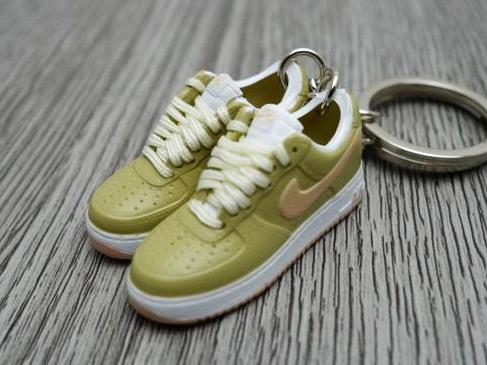 Mini Sneaker keyrings Nike Air Force - Linen (2001) - Sneakers Passion