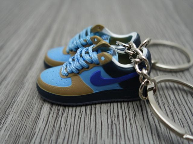 Mini Sneaker Nike Air Force - Blue Brown Purple - Sneakers Passion