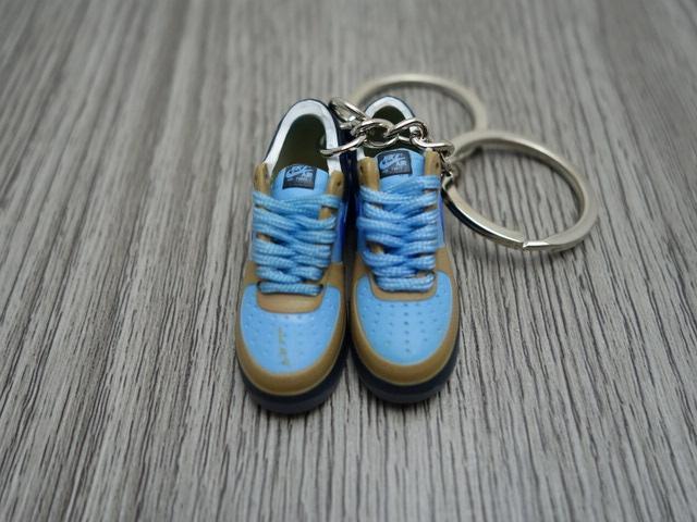 Mini Sneaker Nike Air Force - Blue Brown Purple - Sneakers Passion