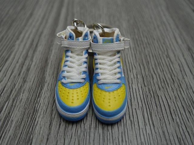 Mini Sneaker keychains 3D Nike Air Force High - Carmelo - Sneakers Passion