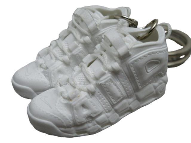 Mini 3D sneaker keychains Air Up Tempo - White - Sneakers Passion