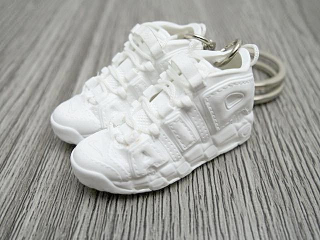 Mini 3D sneaker keychains Air Up Tempo - White - Sneakers Passion