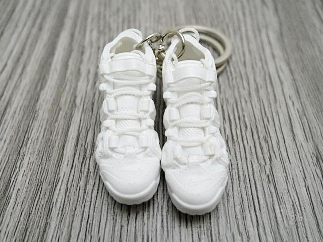 Mini 3D sneaker keychains Air Up Tempo - White - Sneakers Passion