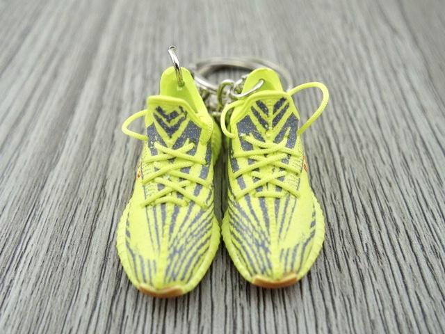 Mini Sneaker Keychains YZY Citrus - Sneakers Passion
