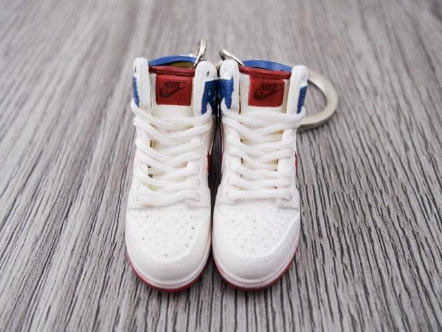 Mini sneaker keychain 3D Dunk Hi - America - Sneakers Passion