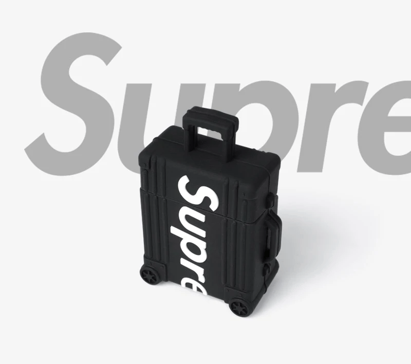 SUP Suitcase Shaped Case Cover for Apple AirPods / AirPods 2 - Sneakers Passion