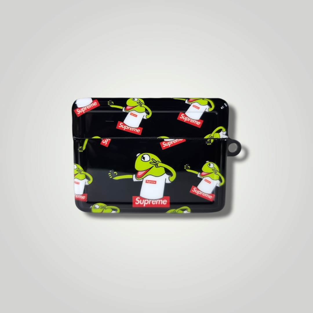 SUP Frog Glossy Shoe Apple AirPods Case - Sneakers Passion