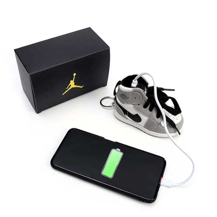 NEW Sneaker Power Bank - OFF-WHITE x AJ1 - Red - Sneakers Passion
