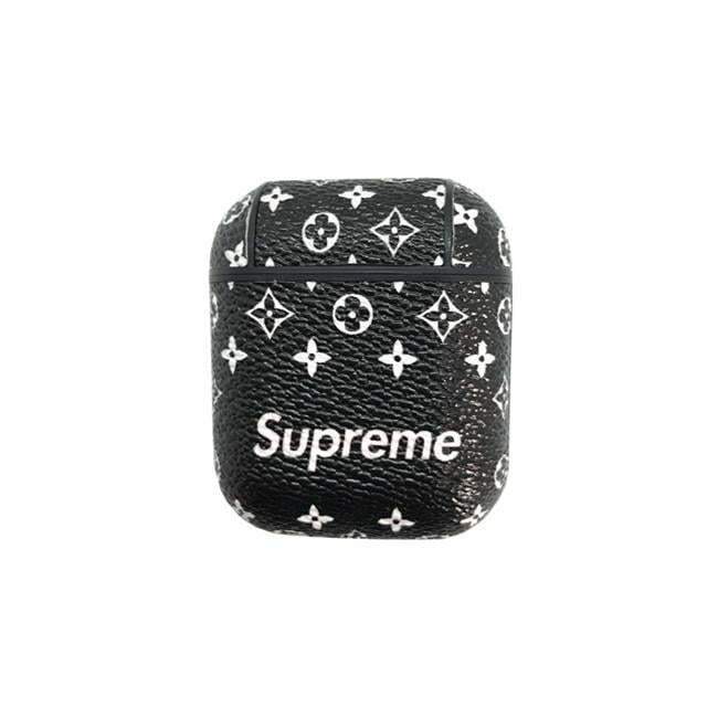 Supreme Leather Case Cover for Apple AirPods - Sneakers Passion