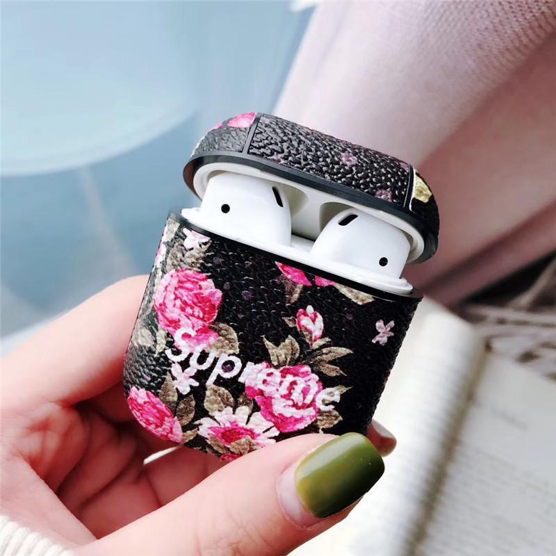 Supreme Pattern Case Cover for Apple AirPods / AirPods 2 - Sneakers Passion