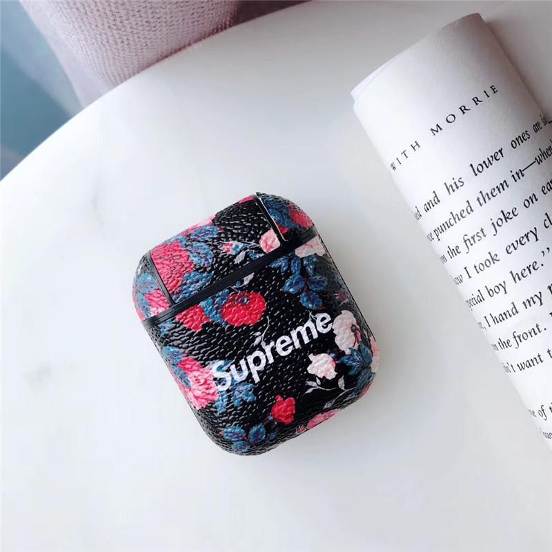 Supreme Pattern Case Cover for Apple AirPods / AirPods 2 - Sneakers Passion