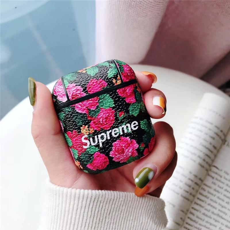 Supreme Pattern Case Cover for Apple AirPods / AirPods 2 - Sneakers Passion