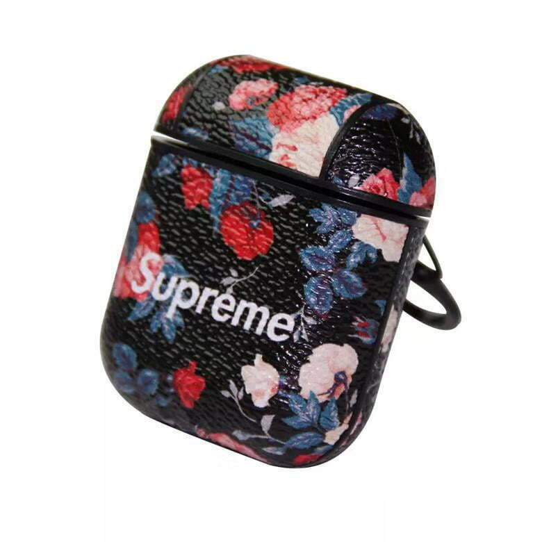 Supreme Pattern Case Cover for Apple AirPods / AirPods 2 - Sneakers Passion