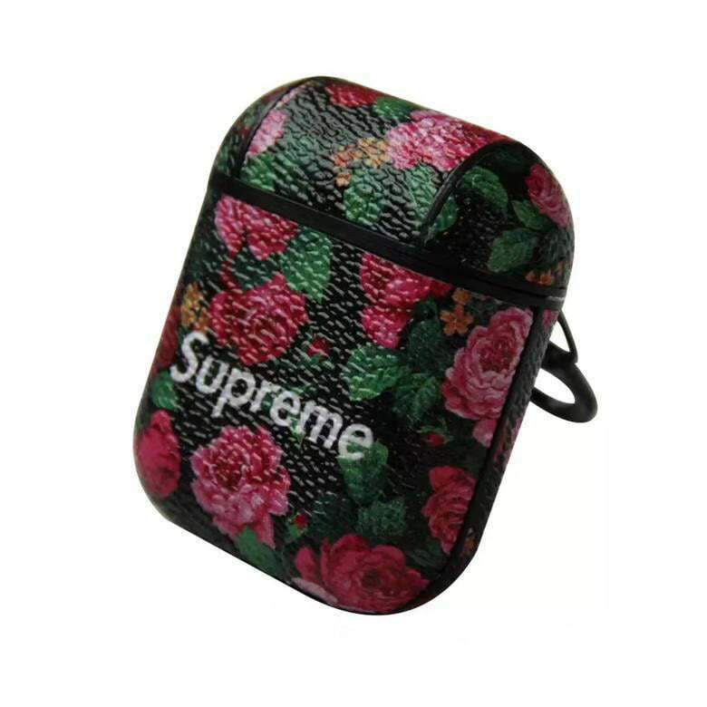 Supreme Pattern Case Cover for Apple AirPods / AirPods 2 - Sneakers Passion