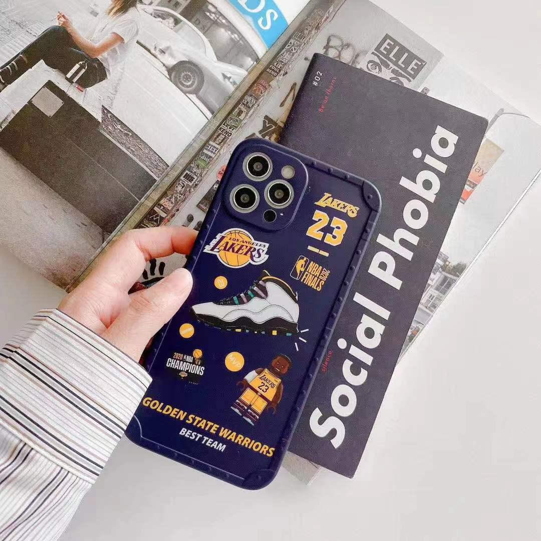Lakers 23 iPhone Case - Blue - Sneakers Passion