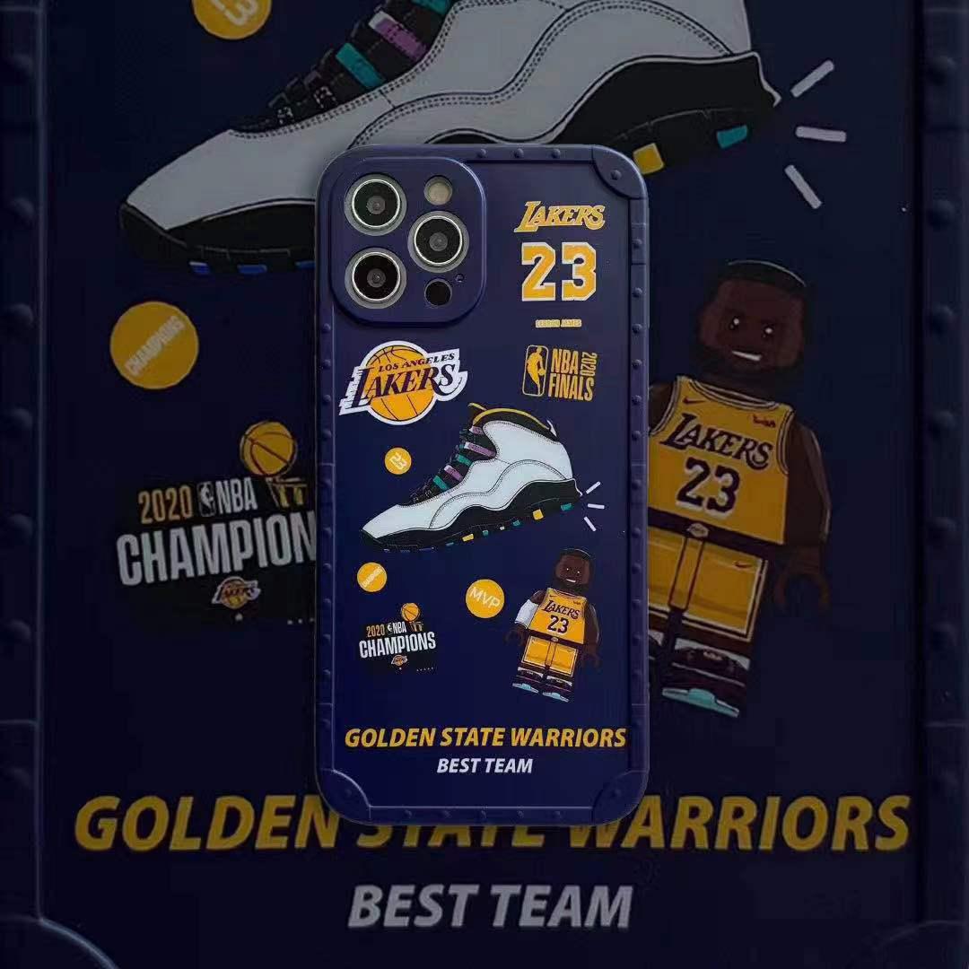 Lakers 23 iPhone Case - Blue - Sneakers Passion