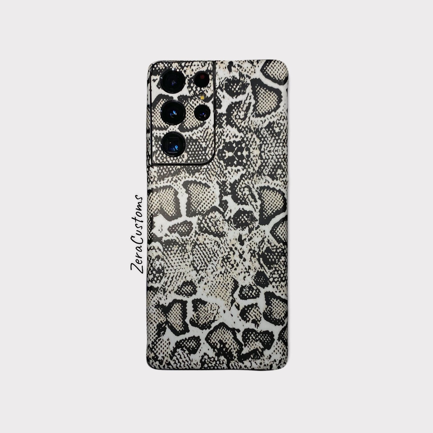 White Snake Mobile Skin and Wrap - All Brands & Models - Sneakers Passion