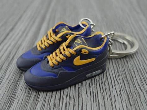 mini 3D sneaker keychains Air Max 1 - Storm (2002) - Sneakers Passion