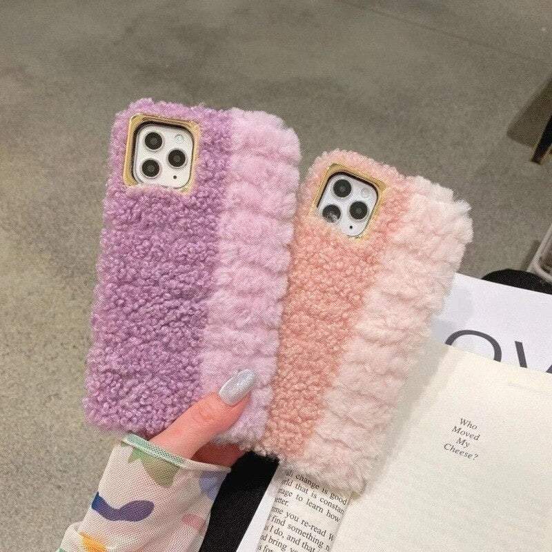 Furry iPhone Case - Sneakers Passion