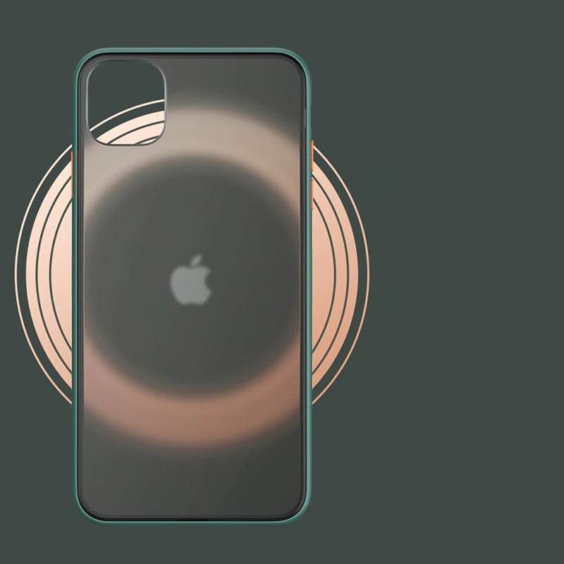 Transparent Matte Back Case Cover for iPhone - Sneakers Passion
