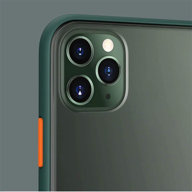 Transparent Matte Back Case Cover for iPhone - Sneakers Passion
