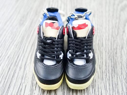 Mini sneaker keychain 3D AJ 4 Union - Off Noir - Sneakers Passion