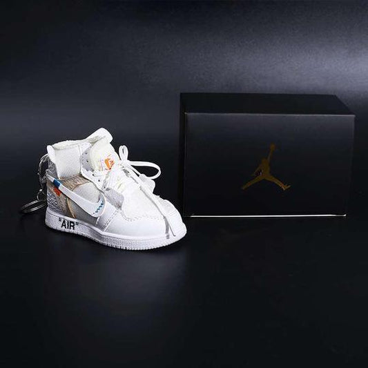 NEW Sneaker Power Bank - OFF-WHITE x AJ1 - White - Sneakers Passion