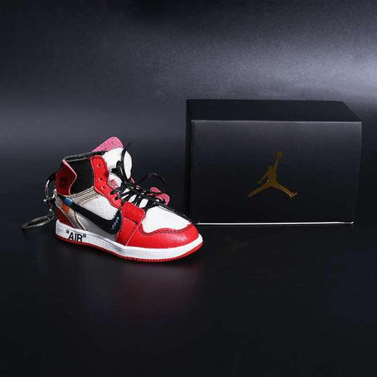 NEW Sneaker Power Bank - OFF-WHITE x AJ1 - Red - Sneakers Passion