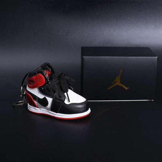 AJ1 Sneakers Power Bank Series - Black/White/Red - Sneakers Passion