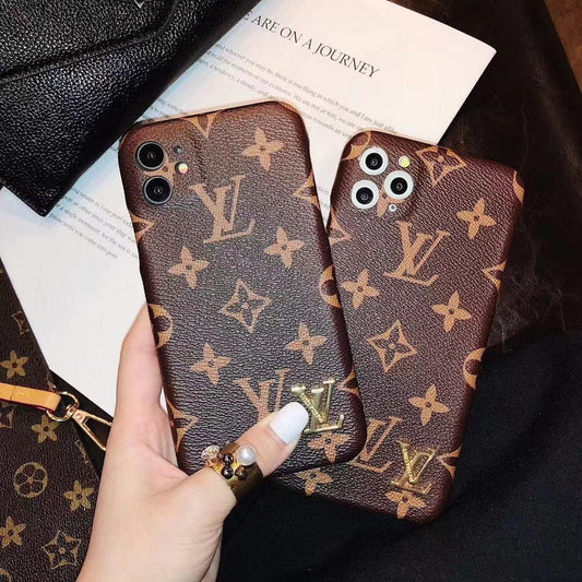 LV Broad Pattern iPhone Case - Sneakers Passion