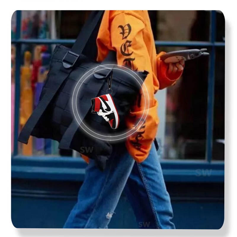 AJ1 Shoes Bluetooth Speaker - Sneakers Air Jordan - Red - Sneakers Passion