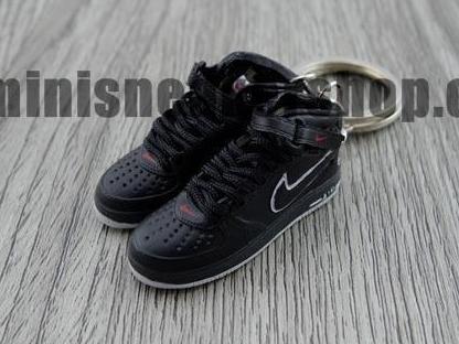 mini sneaker keychain Air Force 1 High "NYC edition" (2003) - Sneakers Passion