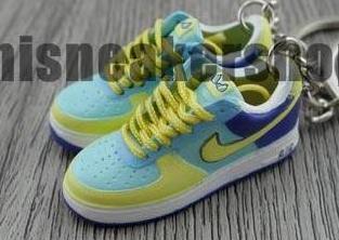 mini sneaker keychains Air Force 1 Easter edition (2006) - Sneakers Passion