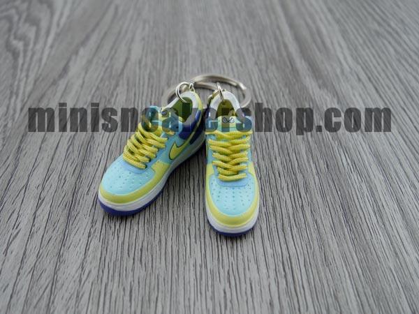 mini sneaker keychains Air Force 1 Easter edition (2006) - Sneakers Passion