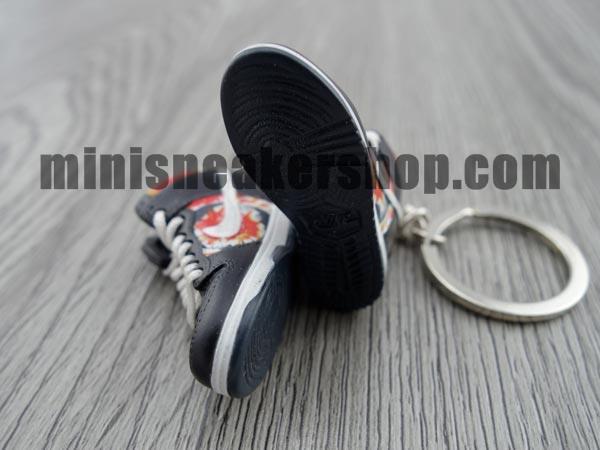 mini sneaker keychains Dunk High Pro SB HUF (2004) - Sneakers Passion