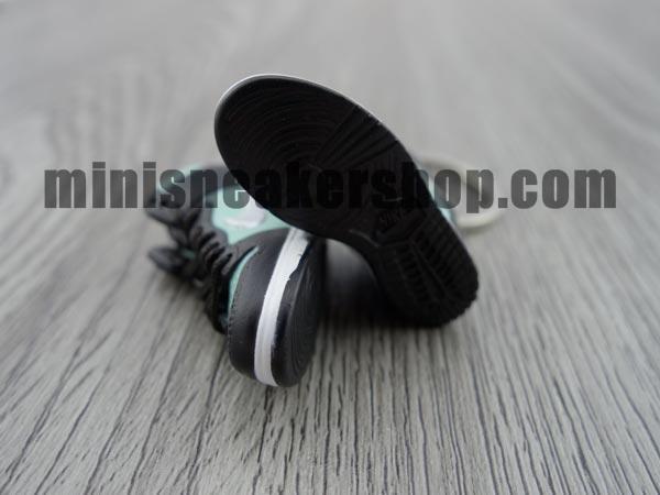 mini sneaker keychains Dunk High Diamond - Sneakers Passion