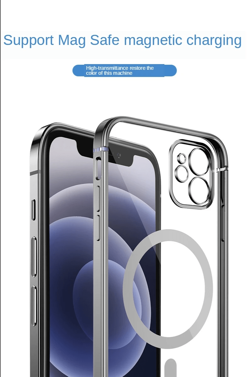 MagSafe Clear Ultra Thin Case Cover For iPhone 12 - Sneakers Passion