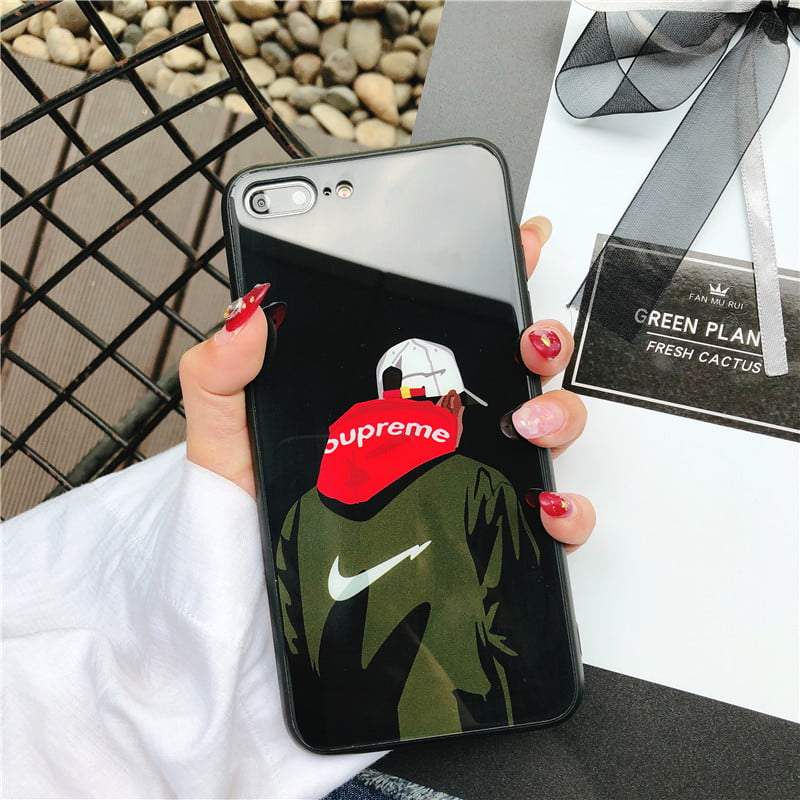 Supreme Black Nike Edition Cover Case For iPhone XS Max - Sneakers Passion