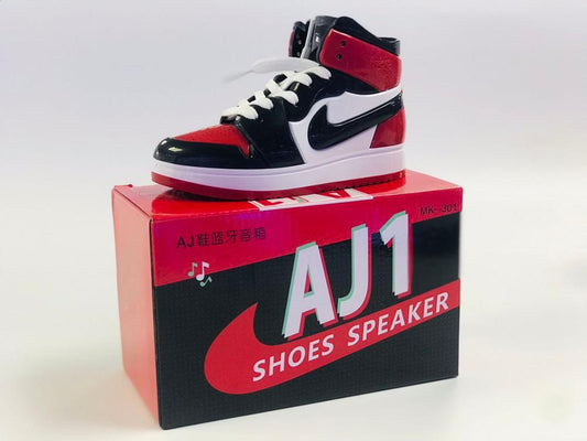 AJ1 Shoes Bluetooth Speaker - Sneakers Air Jordan - Red - Sneakers Passion