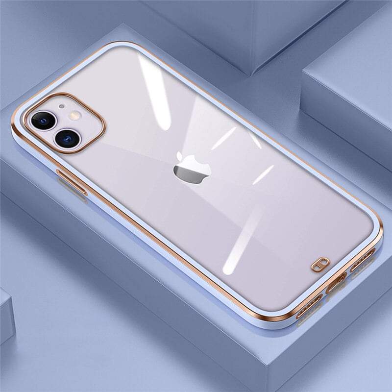 Square Electro Plated iPhone Case - Sneakers Passion