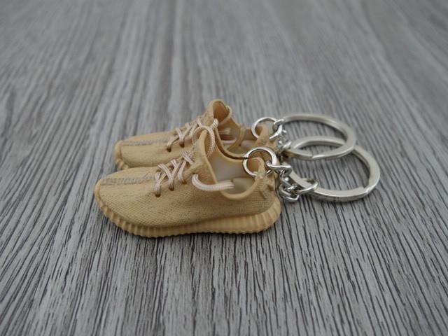 Mini Sneaker Keychains YZY - Tan - Sneakers Passion