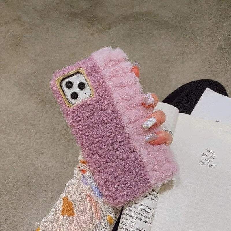 Furry iPhone Case - Sneakers Passion