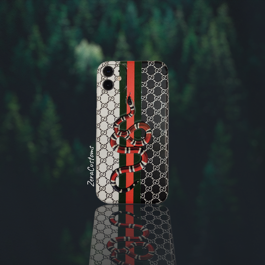 3D Snake Mobile Skin and Wrap - All Brands & Models - Sneakers Passion