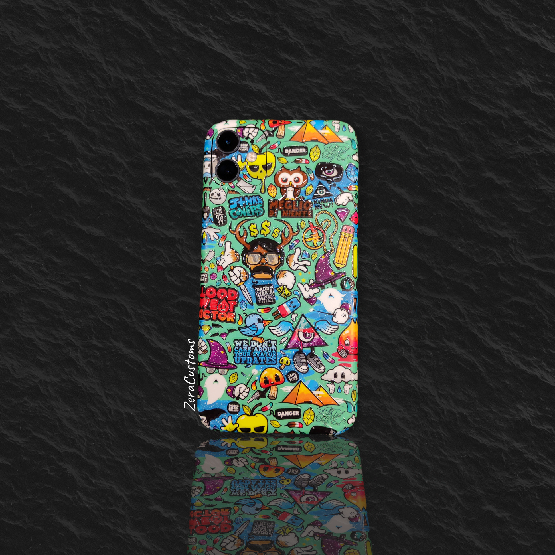 3D Engraved Graphic Skin - All Brands & Models - Sneakers Passion