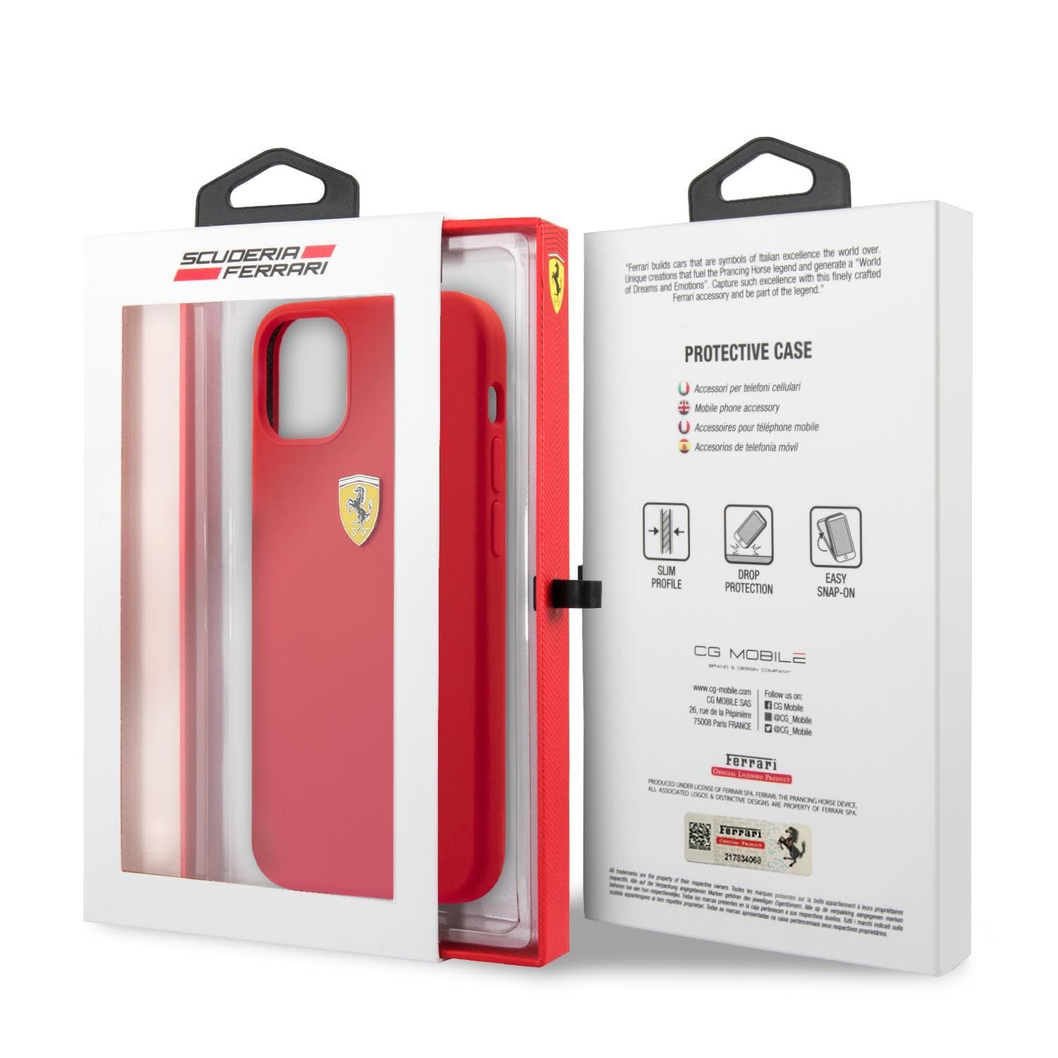 Ferrari Silicone iPhone Case - Sneakers Passion