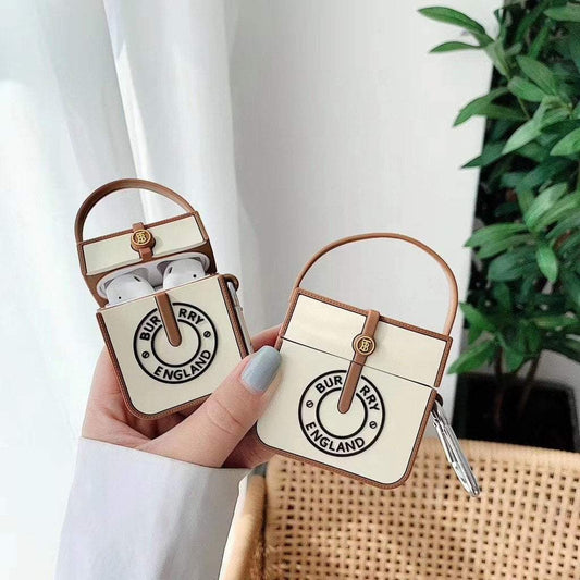Bur-Be-rry Apple AirPods Case - Sneakers Passion
